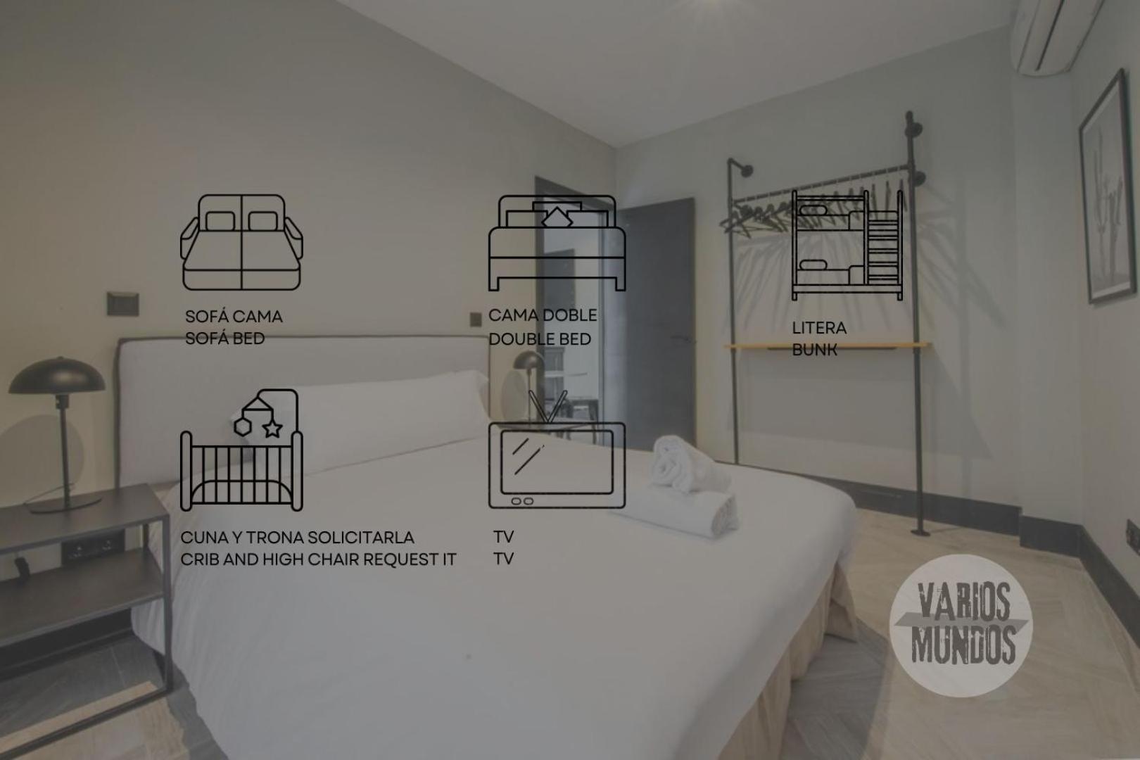 Amazing Bajo Para 5Pax En La Latina-Centro De Madrid E2 외부 사진